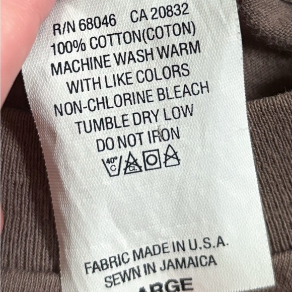 Vintage EMI Elk Dance Vail Tee T Shirt Size Large Light Brown Southwestern Boho - Picture 3 of 5